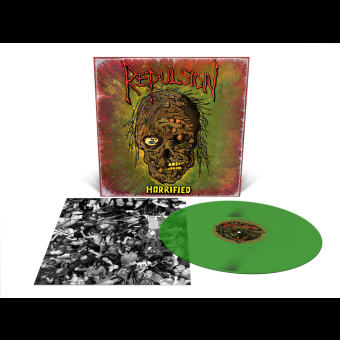 REPULSION Horrified LP TRANSLUCENT GREEN , PRE-ORDER [VINYL 12"]